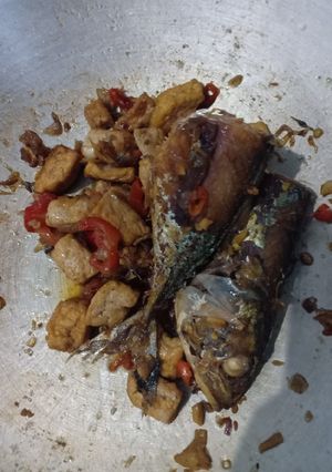 Foto resep Ikan selar tahu pedas