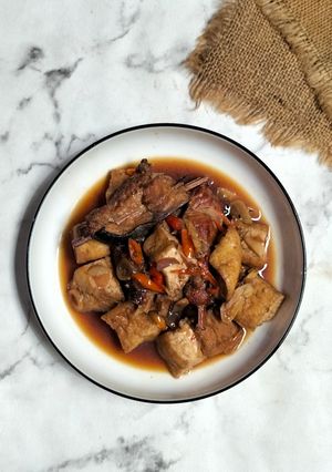 Foto resep Mangut Tahu Kecap Pedas