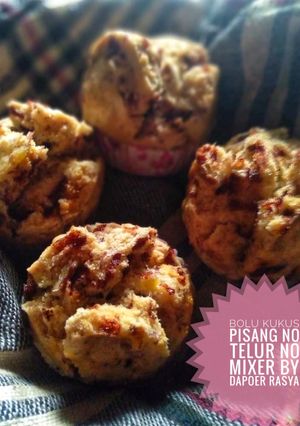 Foto resep Bolu pisang kukus No telur No mixer