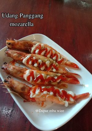 Foto resep Udang panggang mozarella