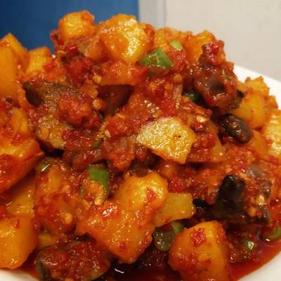 Resep Sambal Kentang Ati Ampela Buncis Oleh Bunda Rayyan Cookpad