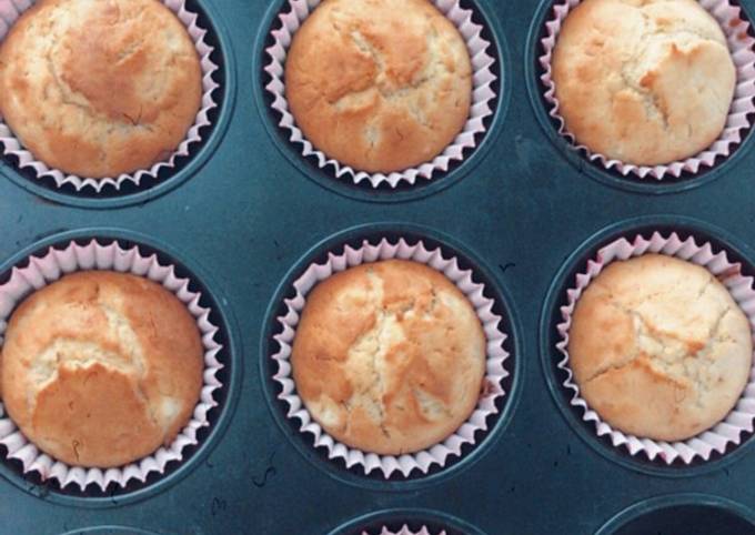 Cupcakes de Plátano ?? Receta de Coni Poblete Bödecker- Cookpad