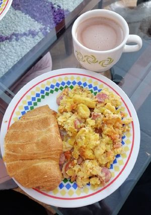 Una foto de Huevos ranchero especial