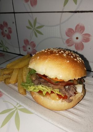Foto resep Burger Homemade