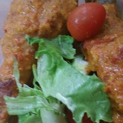 A picture of Ayam percik.