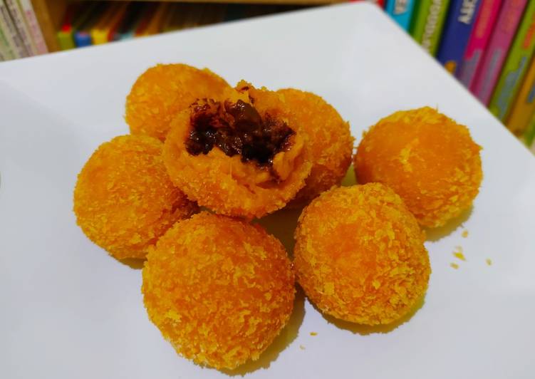 Resep: Appetizing52. Bola Ubi Coklat 💛