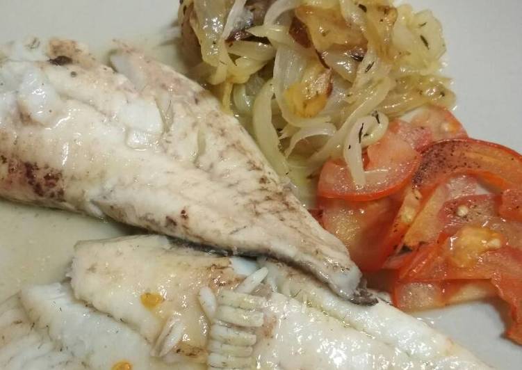 Rodaballo al horno