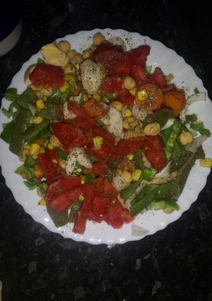 Foto principal de Ensalada de garbanzos