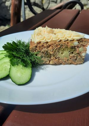 Фото Запіканка з печінкою та овочами🥮.