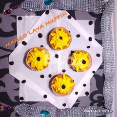 A picture of Mango Lava Muffin.