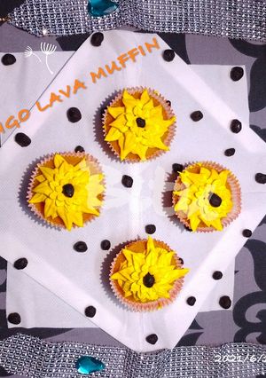 A picture of Mango Lava Muffin.