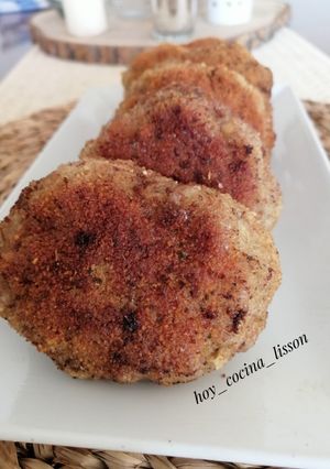 Una foto de Filetes rusos empanados