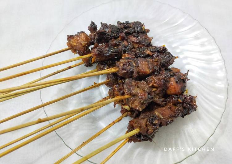 Sate Daging Sapi Bumbu Maranggi🐮