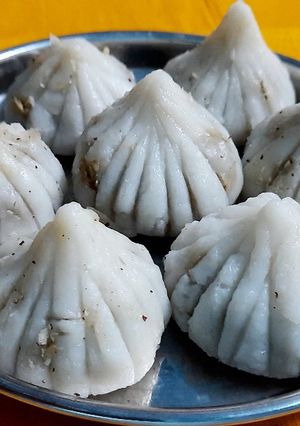 A picture of Ukadiche modak recipe.