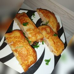 A picture of Bread Chicken Potato Packets.