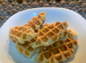 Foto resep Croffle (Croissant Waffle) Butter Kekinian
