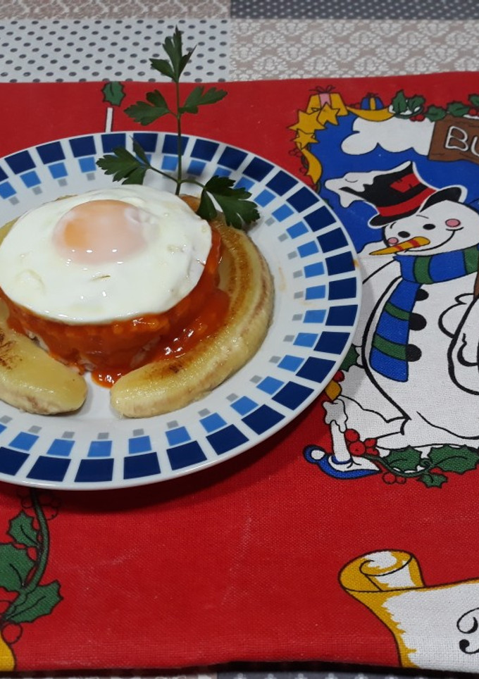 Una foto de Arroz a la cubana con truqui