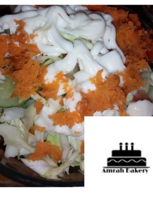 A picture of My special salad.