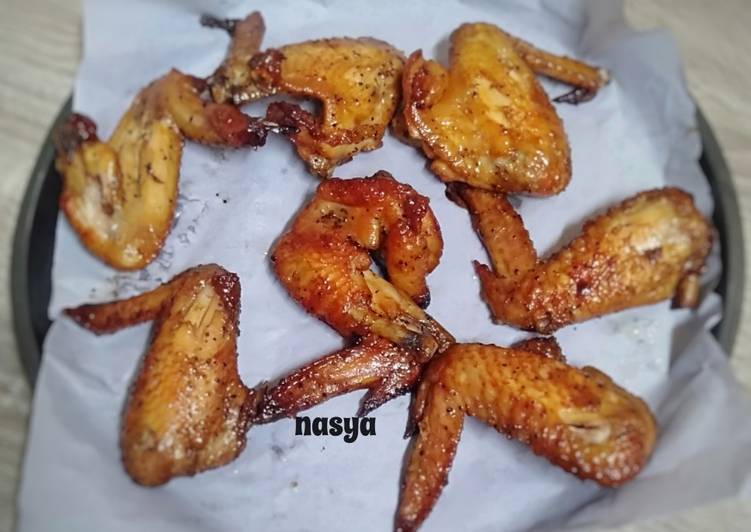 Langkah Mudah untuk Menyajikan Spicy chicken wing Anti Gagal