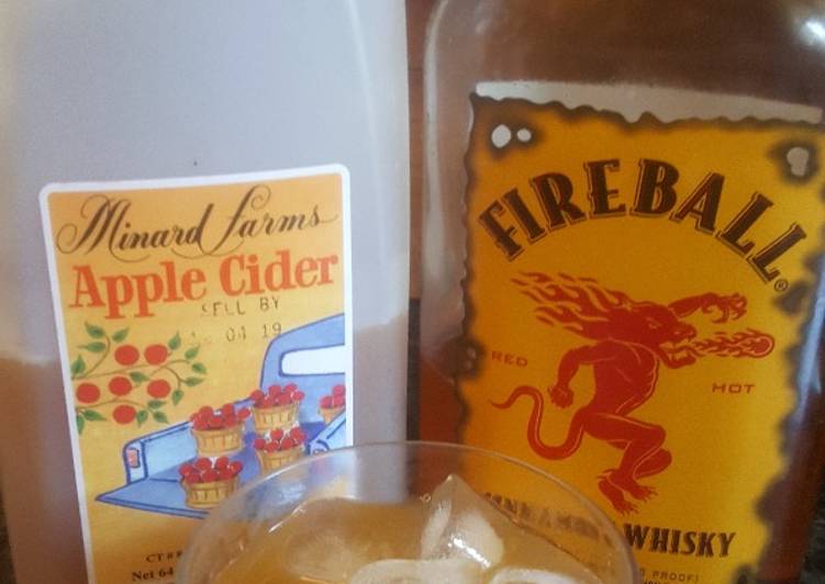 Recipe of Favorite Apple Cider and Fireball