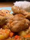 Sudado de pollo colombiano