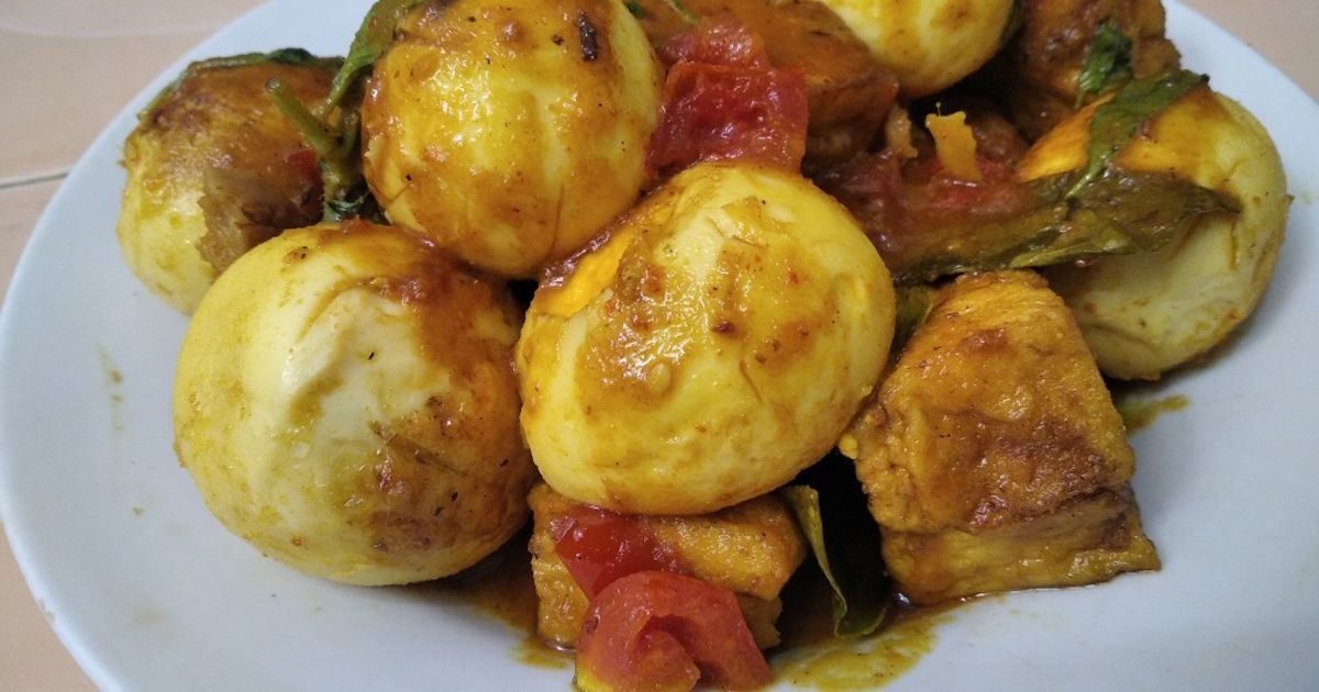 WOKU TELUR TAHU TEMPE (MASAKAN SEHARI HARI)