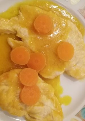Foto di Petti pollo in salsa di carote