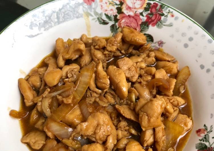 Ayam saus mentega rumahan