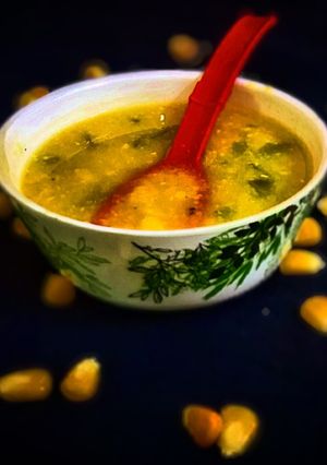 A picture of Sweet Corn Soup.