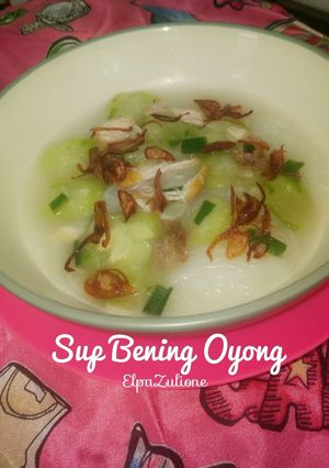 Foto resep Sup bening oyong