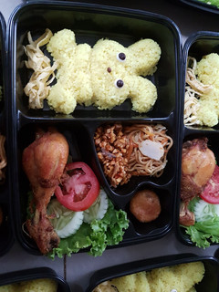 Foto resep Nasi kuning bento