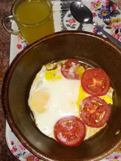 عکسی از دستور تخم مرغ