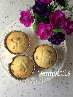 Foto resep Chocolate peanut butter chips muffin