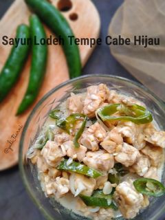 Foto resep Lodeh Tempe Cabe Hijau