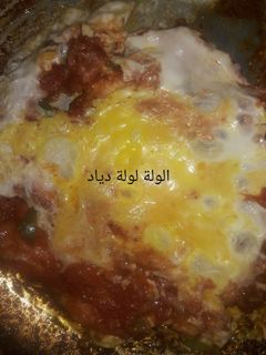 صورة لوصفة طماطم بالبيض