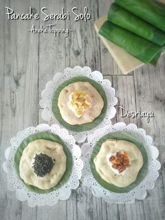 Foto resep Pancake Serabi Solo Aneka Topping