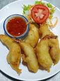 กุ้งชุบแป้งทอด