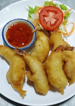 รูปของ กุ้งชุบแป้งทอด