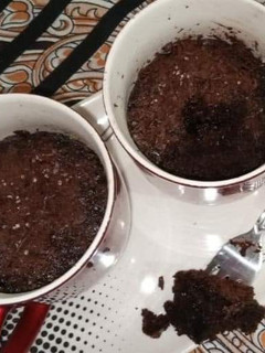 A picture of Ch0colate MuG cAke😋😋.
