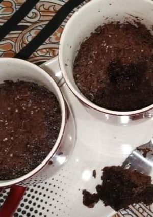 A picture of Ch0colate MuG cAke😋😋.