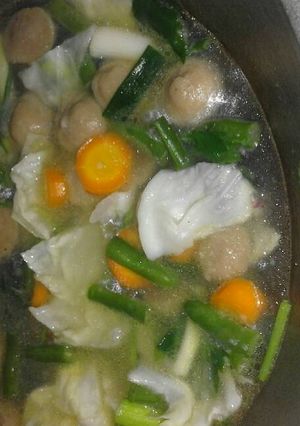 Foto resep Sop baso sapi