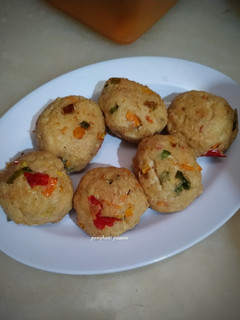 Foto resep Bakwan tahu pedas
