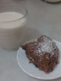 Una foto de Brownie de oreo al microondas