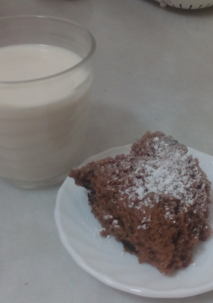 Una foto de Brownie de oreo al microondas