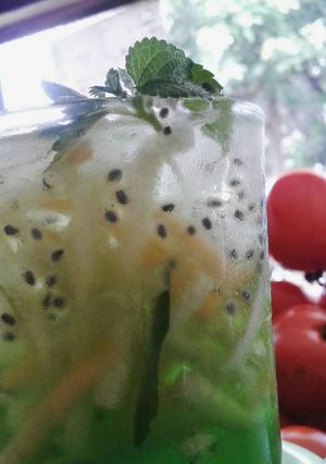 Foto resep Es Melon - Timun serut.. 🍈