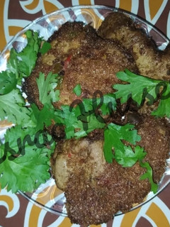 صورة لوصفة كبدة بالردة