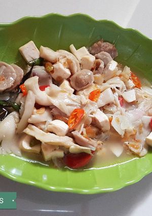 Foto resep Tumis tahu jamur