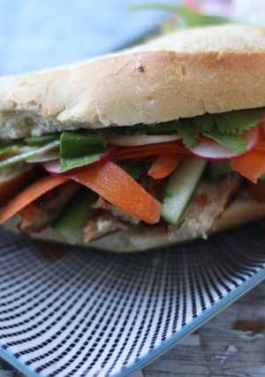 A picture of Bánh mì - Vietnamese style baguette 🥖.