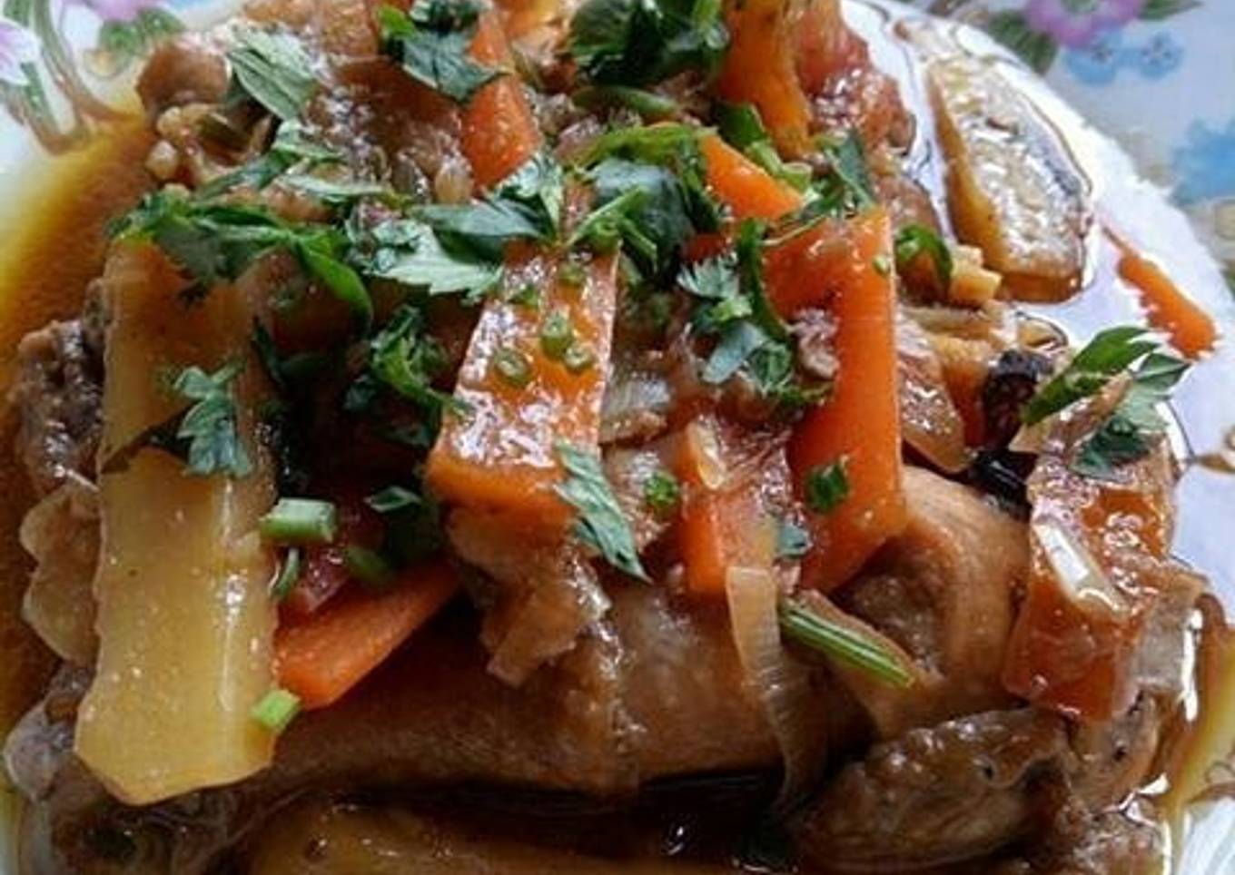 Bebek masak kecap #BikinRamadanBerkesan