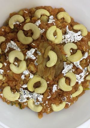 A picture of Gajar ka halwa.